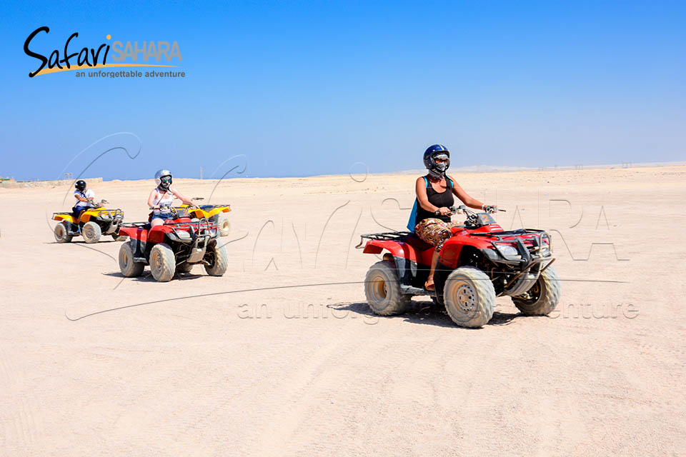 Super Mega Tour Jeep und Quad in der Wüste von Hurghada