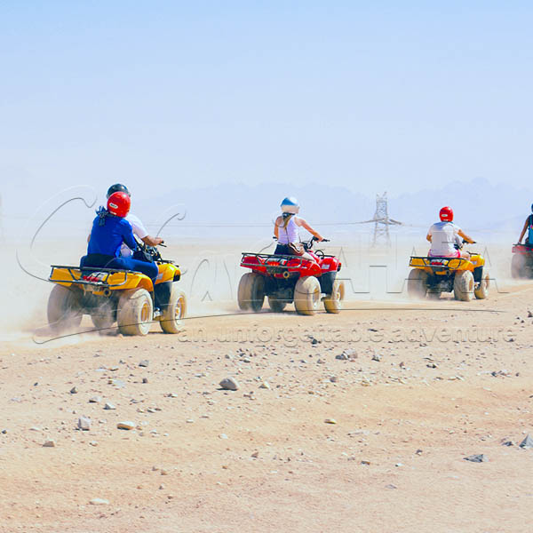 Sunset Quad Biking in Sharm El Sheikh Desert